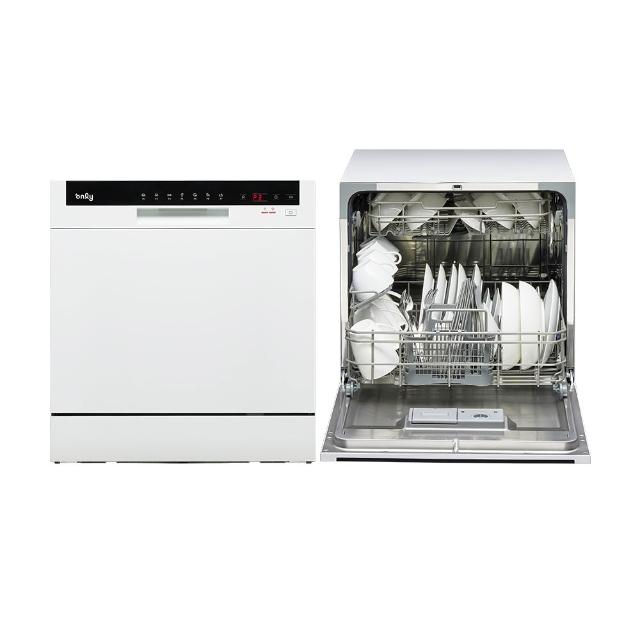 【only】即將缺貨↘高CP款8-9人份桌上型智慧洗碗機OKD08-M22美型白 不含安裝(獨立式/可嵌入/雙層更好用)