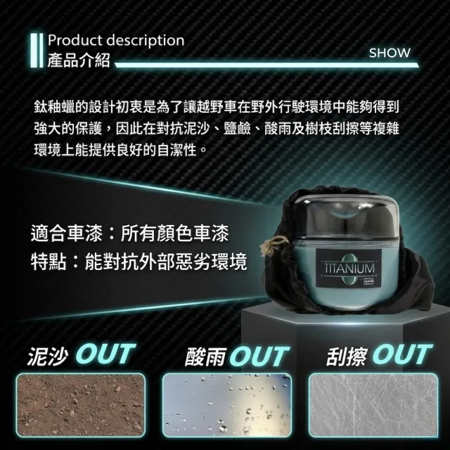 zymol】鈦釉蠟TITANIUM Glaze 贈海綿下蠟布冷藏儲送- momo購物網- 好評