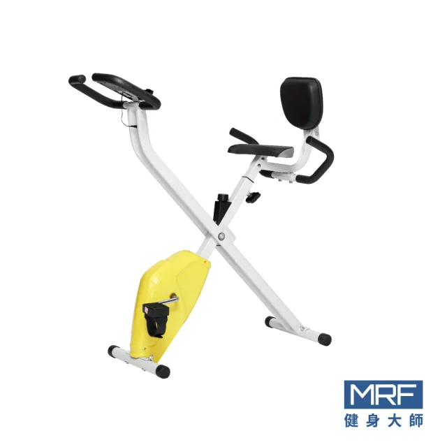 【MRF 健身大師】窈窕X型折收plus健身車(加壓護膝帶)