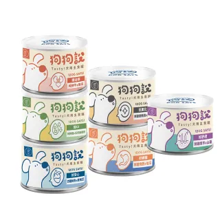 【T.N.A. 悠遊】狗狗說Tasty犬用主食罐165g/12入組-成犬適用(狗罐頭/狗主食罐)