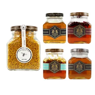 【CHYUANFA 泉發蜂蜜】限量蒲鹽花粉150g+250g蜂蜜任選 (乳香蜜/龍眼花蜜/野花蜜)HALAL清真認證