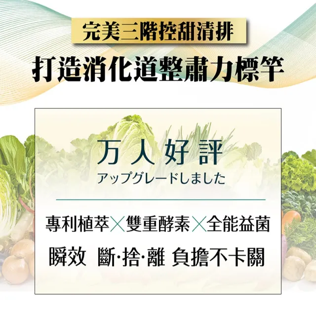 【Dr.Hojyo 北条博士】蔬暢酵素錠 90粒 (酵素 營養補給 幫助消化 順暢 原廠出貨)