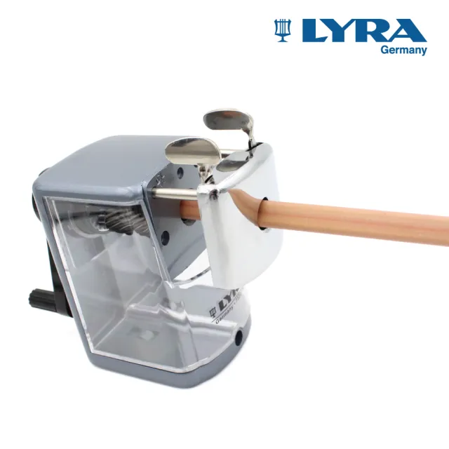 【LYRA】復古頂級削筆機(大小通吃 鐵製 削筆器 可調筆芯尖度)