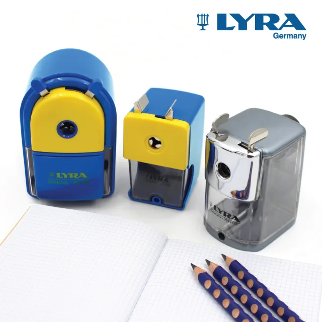 【LYRA】復古頂級削筆機(大小通吃 鐵製 削筆器 可調筆芯尖度)