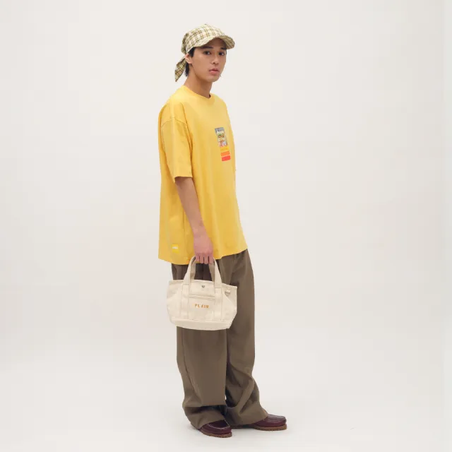 【plain-me】雙11 (小型) PLAIN 丹寧包 帆布包 包包 手提包 肩背包 Tote包_PLN3069-261
