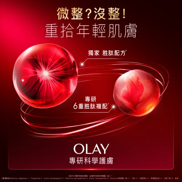 【OLAY 歐蕾】胜肽超紅瓶 奢護眼霜15g(快速提拉去紋 臉部保養★No.1抗老品牌)
