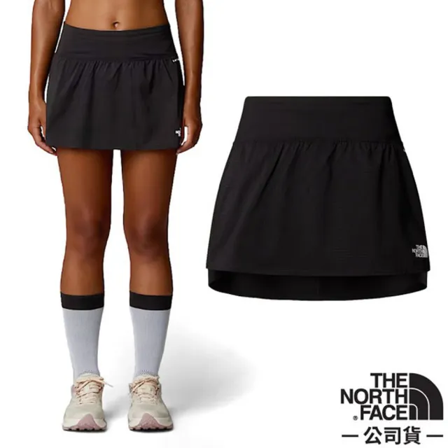 【The North Face】女 SUNRISER SKORT 輕量透氣防曬運動休閒褲裙.短褲.短裙/吸濕透氣排汗/ 8BBZ