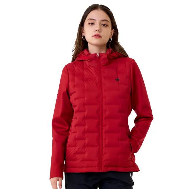 【LE COQ SPORTIF 公雞】防潑水羽絨外套 男女款 3色 LWW61392_LWW62392