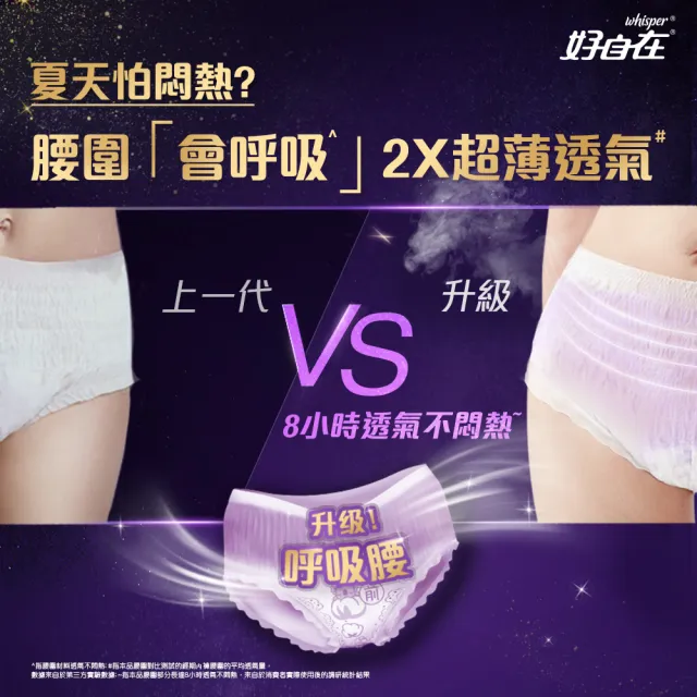 【好自在】*熊抱安睡褲/夜用衛生棉4片*2包 - 衛生棉褲 (M/L/XL 任選)-生活超市嚴選