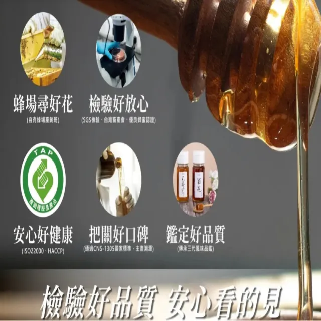 【蜂巢氏】蜂巢氏 嚴選驗證龍眼蜂蜜700g/1罐