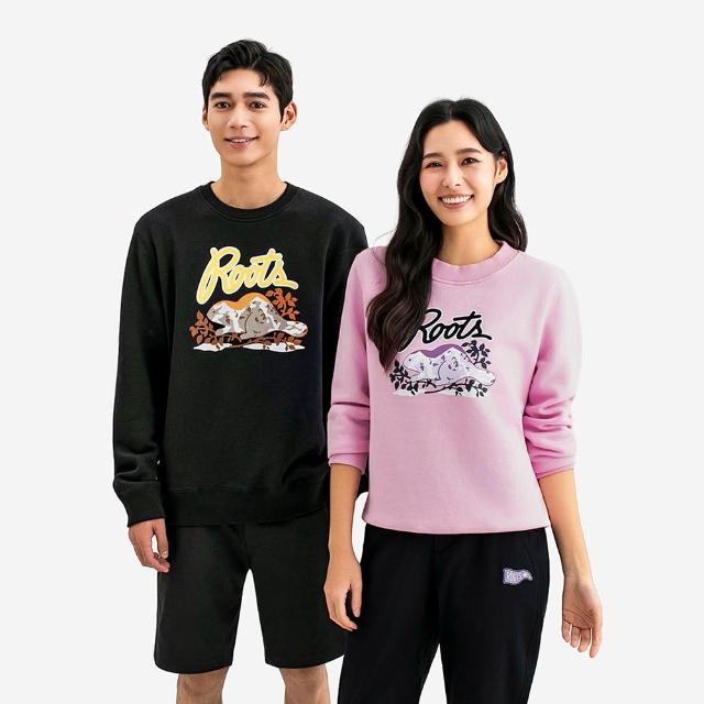 【Roots】Roots男女裝-Roots SIGNATURE 經典圓領上衣(男女款可選)