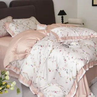 【DON】速達 買一送一 60支100%天絲床包枕套組-單/雙/加大 均一價(多款任選/涼感)