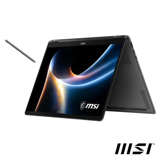 【MSI 微星】16吋 Ultra X9 388H輕薄翻轉觸控筆電(Prestige 16 Flip AI+/32G/1TB SSD/Win11P/C3MTG-041TW)