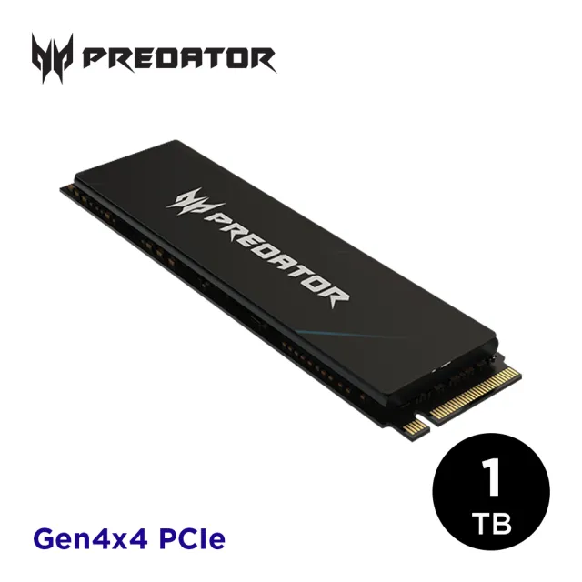 【Acer 宏碁】Predator GM7000 1TB M.2 PCIe Gen4 ssd固態硬碟 5年保固 PS5(最高讀取7400MB/s)
