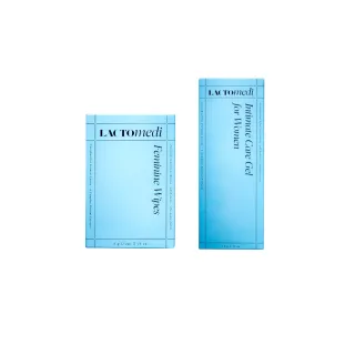 【LACTOMEDI】益生菌女性私密呵護套裝 凝膠10支18g + 濕紙巾15片