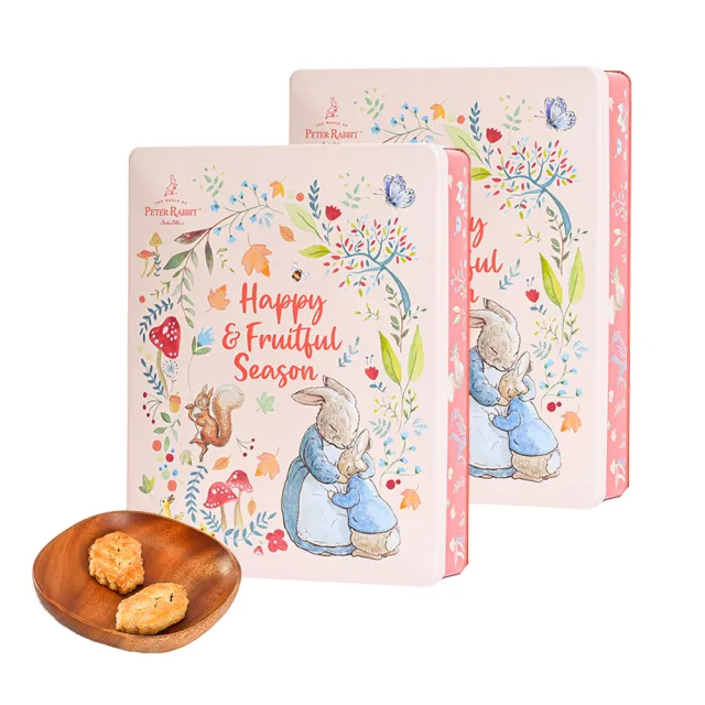 【PETER RABBIT 比得兔】楓糖奶油派禮盒160gX2盒(送禮推薦)