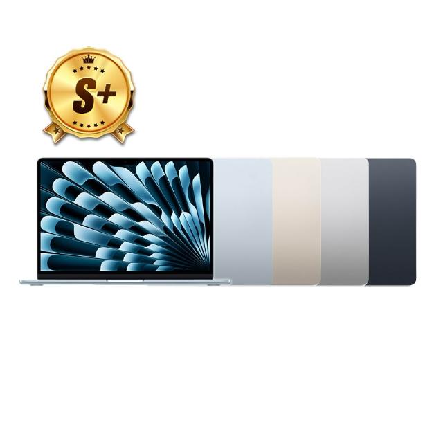 【Apple】S+級福利品 MacBook Air 13.6吋 M4 晶片 10核心CPU 與 10核心GPU 24G 512G SSD(原廠保固中)