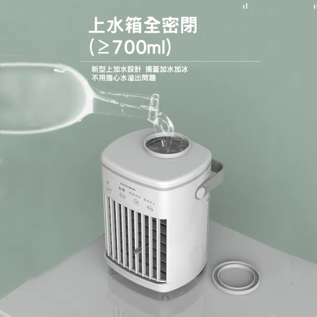 【GAARii】JF 水冷扇 USB水冷風扇 冷風扇 迷你冷氣扇 桌上型水冷扇 小型空調扇