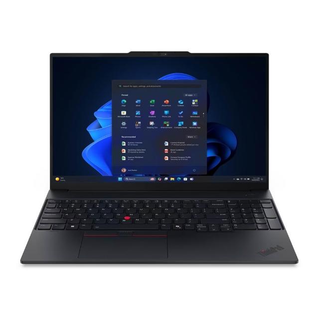 【ThinkPad 聯想】特仕版16吋R7商務筆電(ThinkPad E16/R7-250/16G+16G/1TB SSD/W11P/三年保/黑)