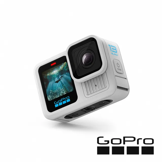 【GoPro】HERO13 Black 全方位運動攝影機 單機組 白色(公司貨)