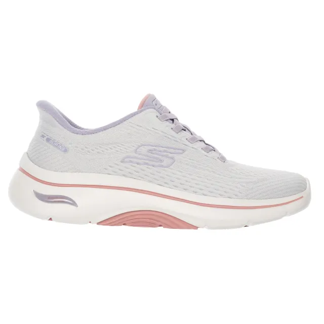 【SKECHERS】女鞋 健走系列 健走鞋 瞬穿舒適科技 GO WALK ARCH FIT 2.0 (125342LAV)