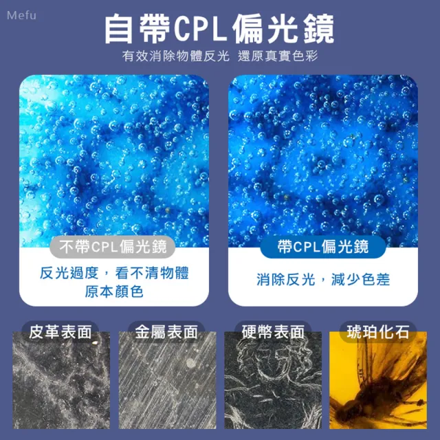 【APEXEL】200倍CPL放大顯微鏡頭 手機專用微距鏡頭 微距顯微(隨插即用 輕巧攜便 此款含CPL)
