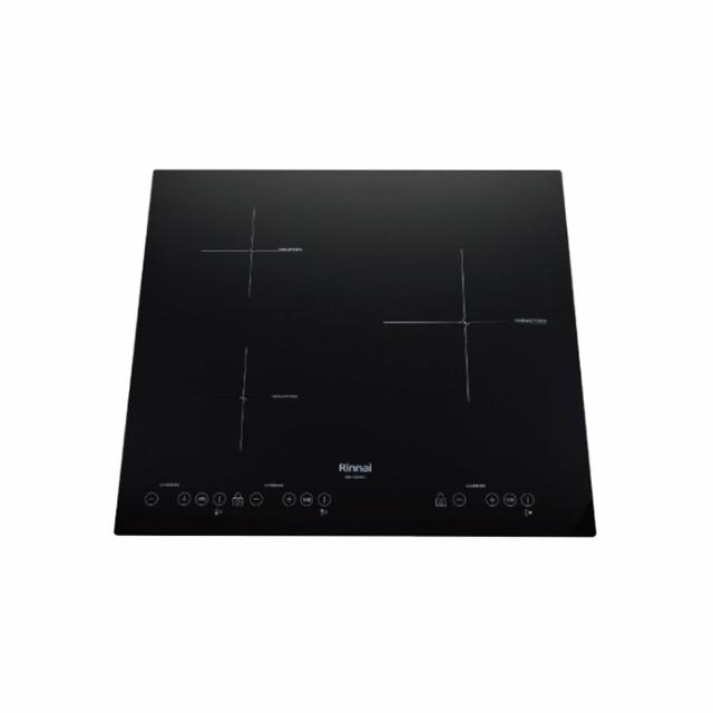 【林內】220V三口橫向IH智慧感應爐微晶玻璃面板 RB-H3280 含基本安裝