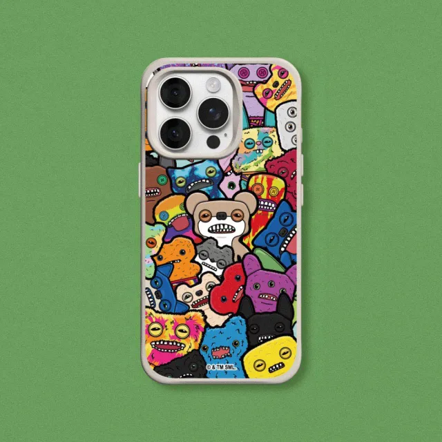 【RHINOSHIELD 犀牛盾】iPhone 14/Plus/Pro/Max SolidSuit 經典防摔背蓋手機殼/倍感牙力(Fuggler放克牙寶)