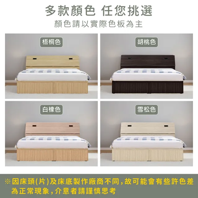 【ASSARI】單人加大3.5尺房間組二件 床箱+3分床底