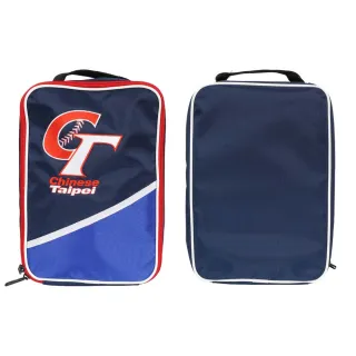 【MIZUNO 美津濃】CT應援鞋袋-台灣製 鞋帶 裝備袋 手提 手拿(1FTKC01514)