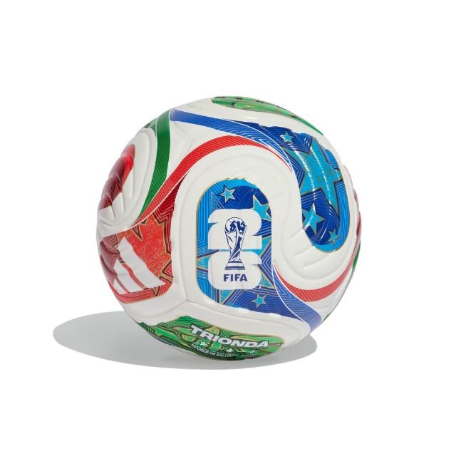 【adidas 愛迪達】2026足球世界盃 足球 迷你球  FIFA WORLD CUP 26™ TRIONDA 男女 - JD8034
