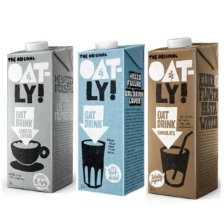 即期品【Oatly】OATLY咖啡師燕麥奶1Lx6入/