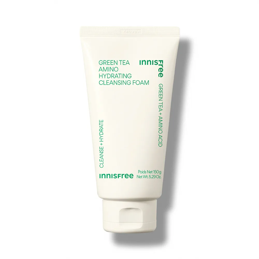 【INNISFREE】官方直營 綠茶保濕胺基酸潔面乳150g