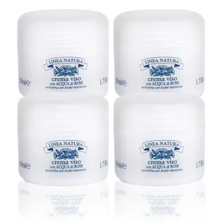 【Rudy】玫瑰純露玻尿酸爆水凝霜50mlx4(總代理公司貨)