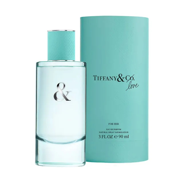 【Tiffany&Co. 蒂芙尼】Tiffany&Love For Her 愛語女性淡香精 90ml (專櫃公司貨)