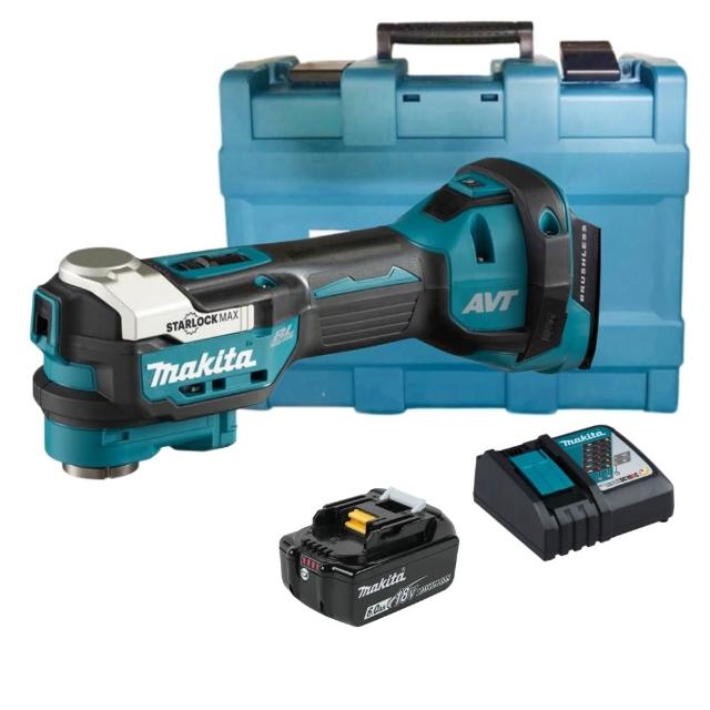 【MAKITA 牧田】18V充電式無刷切磨機 DTM52ZK 磨切機DTM52 單6.0版含箱