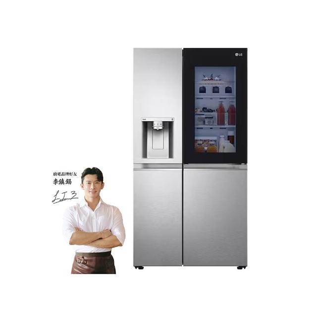 【LG 樂金】734公升InstaView☆敲敲看門中門冰箱 星月銀(GR-QPLC82SS)