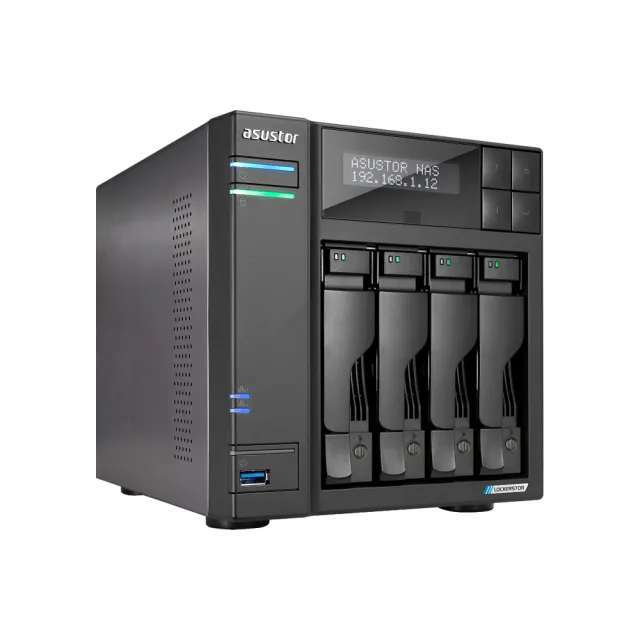 【ASUSTOR 華芸】AS6704Tv2 創作者系列4Bay NAS網路儲存伺服器