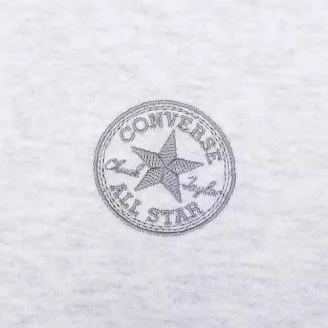 【CONVERSE】French Terry Loose Fleece 女款 灰色 復古 長袖 WCH723-GGN