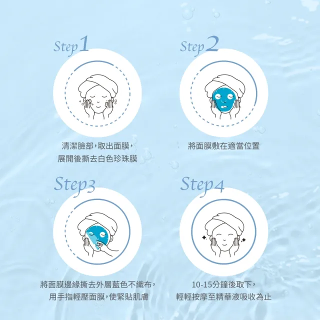 【PuraVida 璞若美得】PuraVida分子保濕修護面膜加量組(25mL*10片)