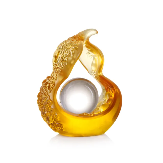 【琉璃工房】福祿轉如意 結婚禮物/入厝禮/生日禮物(送禮/琉璃/禮物/水晶/藝術品/擺飾/禮贈/企業)