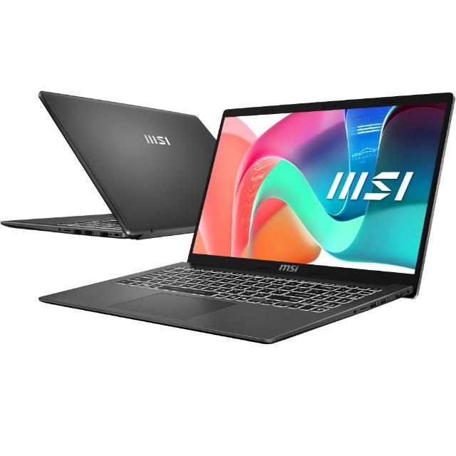 【MSI 微星】15吋 Core5 120U 輕薄效能筆電(Modern 15/16G/512G SSD/Win11/F1MXG-1039TW