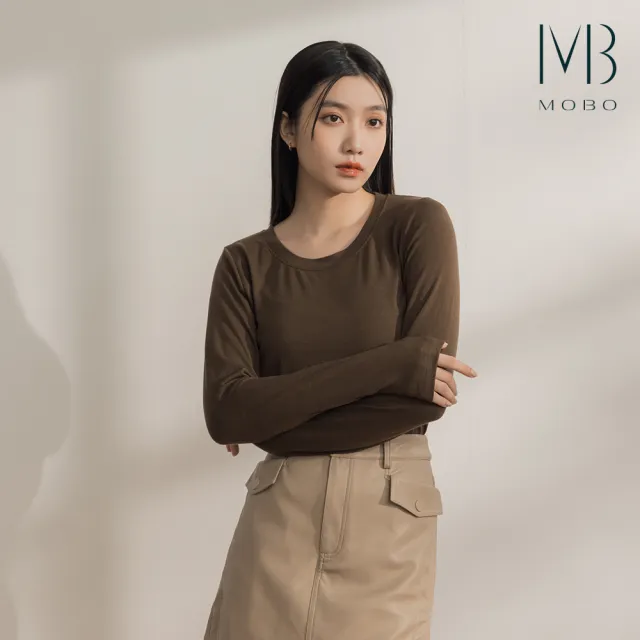【MO-BO】M系列質感圓領發熱衣