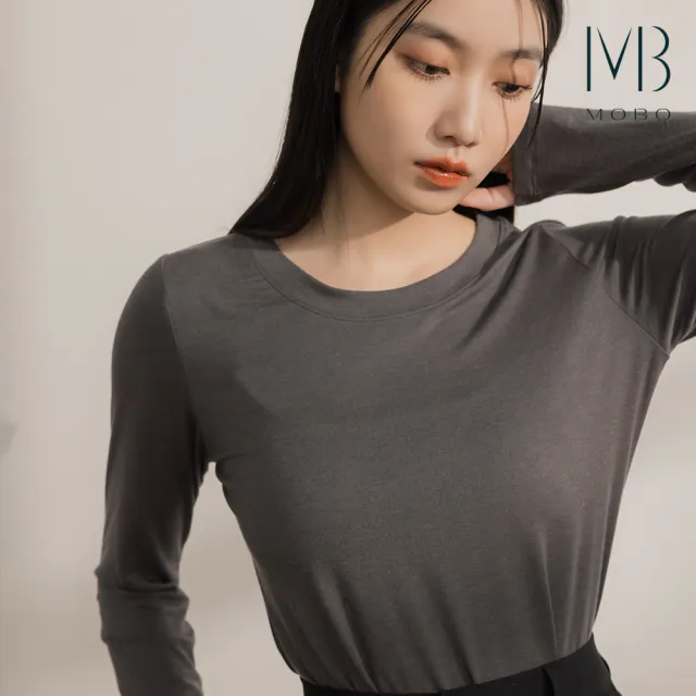 【MO-BO】M系列質感圓領發熱衣
