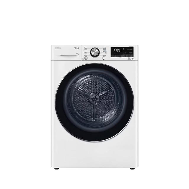【LG 樂金】10公斤◆免曬衣乾衣機（熱泵除濕式）/冰瓷白(WR-100VW)