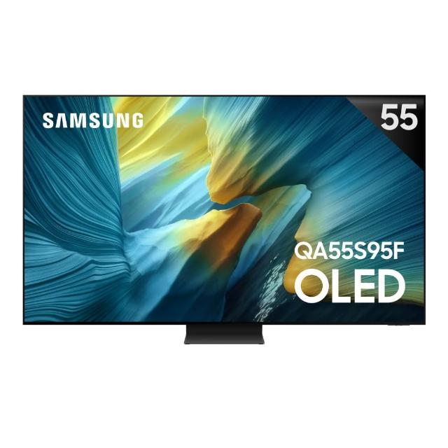 【Samsung 三星】55型 4K OLED AI智慧顯示器 55S95F(QA55S95FAXXZW)