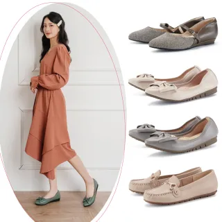 【MAGY】真皮瑪莉珍/蝴蝶結娃娃鞋/樂福鞋 多款任選