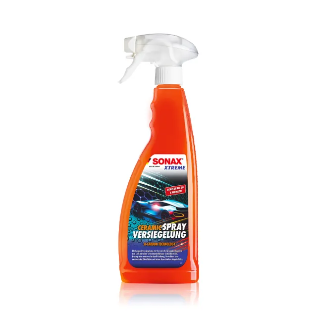 【SONAX】CSC 長效陶瓷鍍膜 750ml｜官方直送(陶瓷光澤.矽碳科技.噴霧鍍膜.汽車鍍膜.撥水劑)
