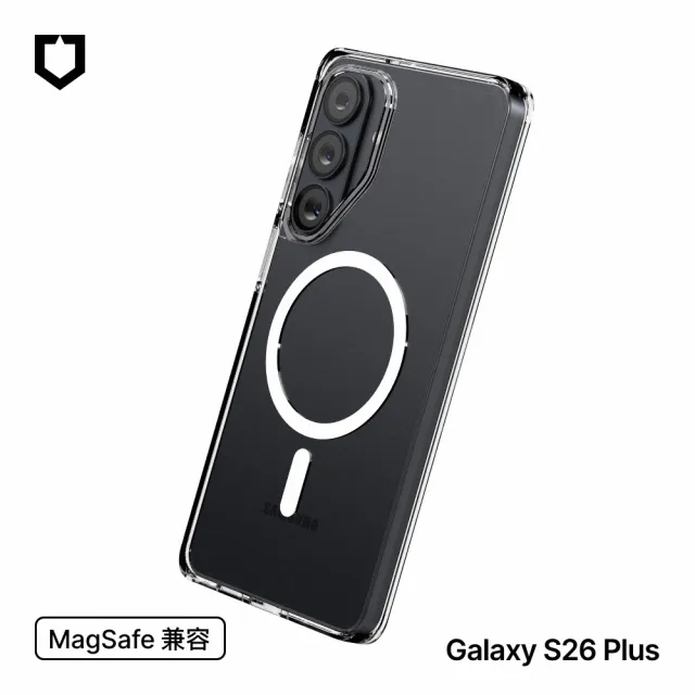 【RHINOSHIELD 犀牛盾】Samsung Galaxy S26/S26+/S26 Ultra Clear MagSafe兼容抗黃化透明防摔磁吸手機殼