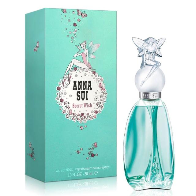 【ANNA SUI 安娜蘇】許願精靈女性淡香水30ml(專櫃公司貨)